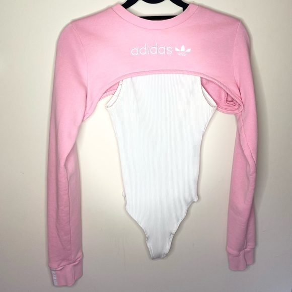 Unique Pink Adidas Shirt - Size Medium - Picture 3 of 4